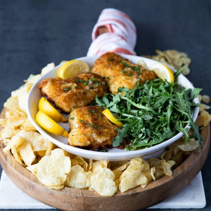 Potato Crusted Cod