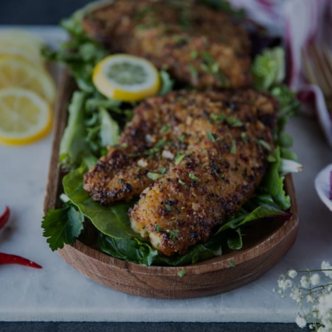 Caribbean Crusted Tilapia