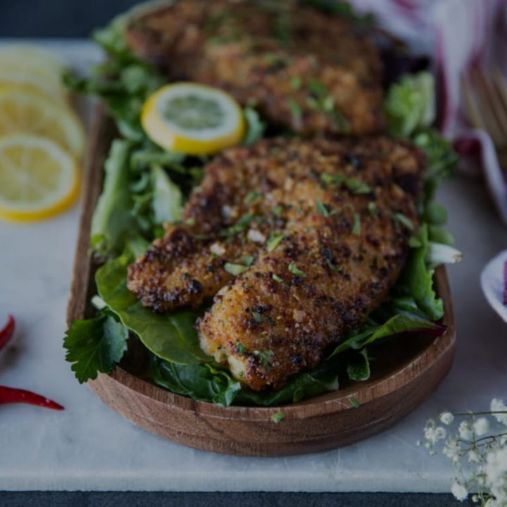 Caribbean Crusted Tilapia