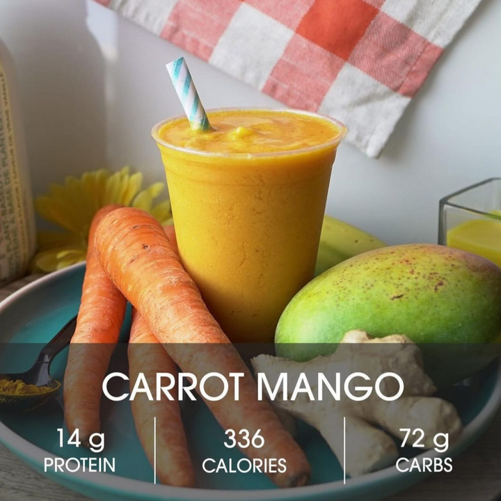 CARROT MANGO SMOOTHIE