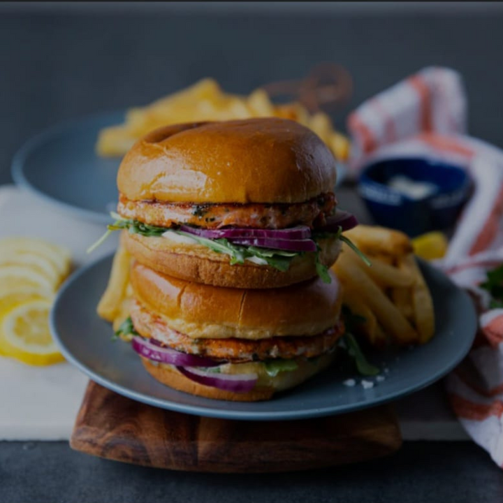 GF Salmon Burgers