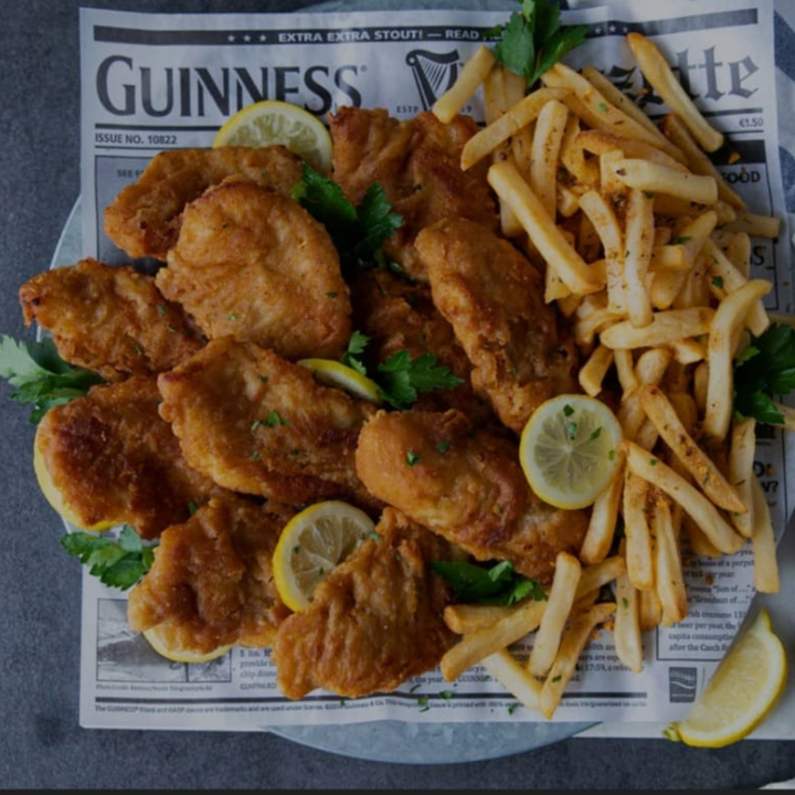 Guinness Battered Cod