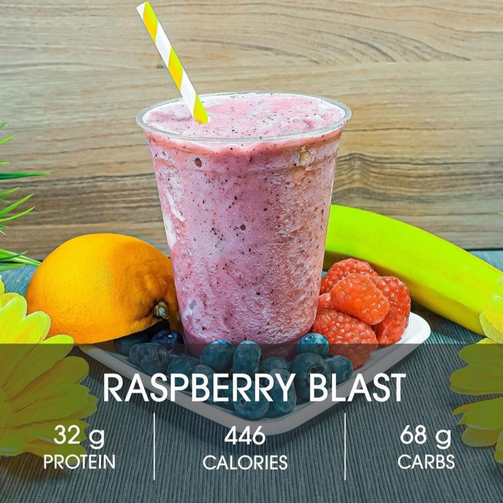 RASPBERRY BLAST SMOOTHIE