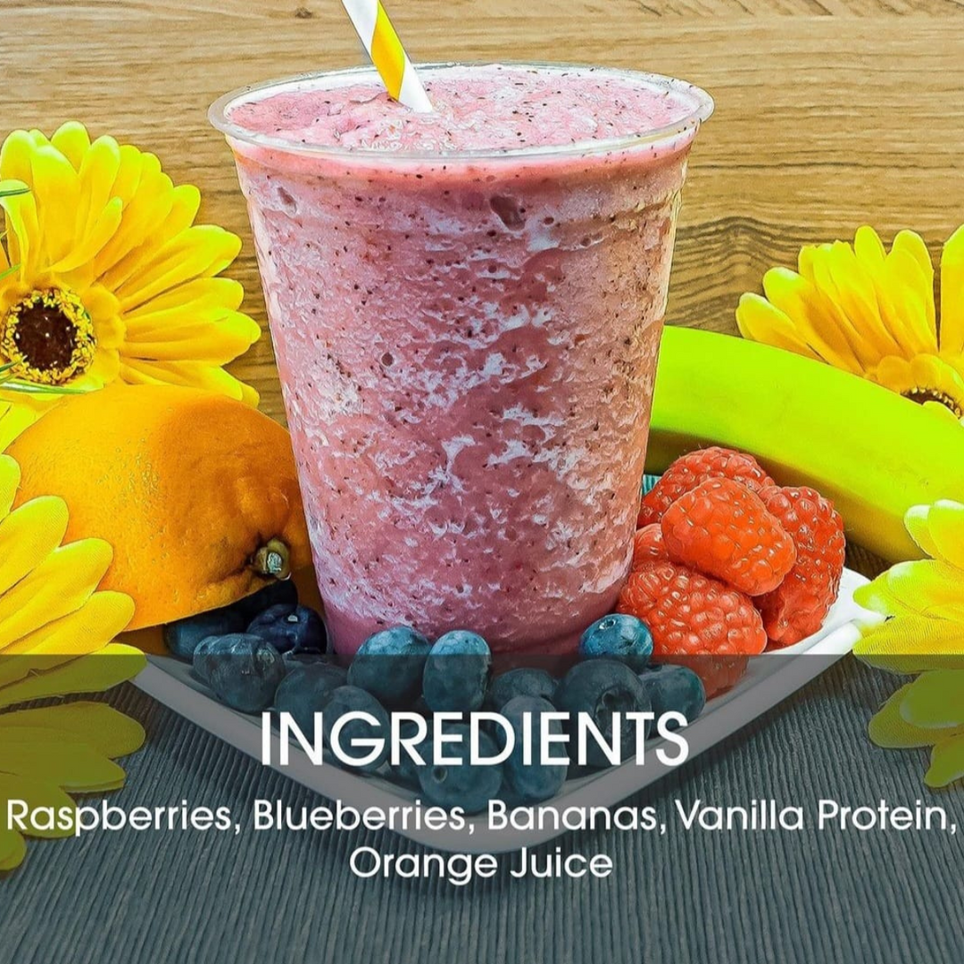 RASPBERRY BLAST SMOOTHIE
