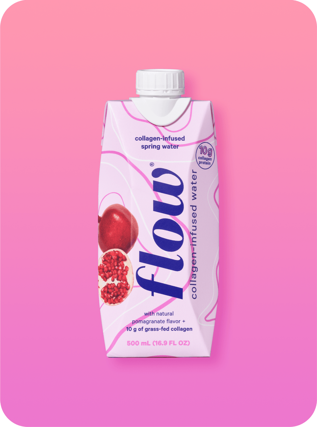 Flow Collagen Infused - 12 pack of 500ml