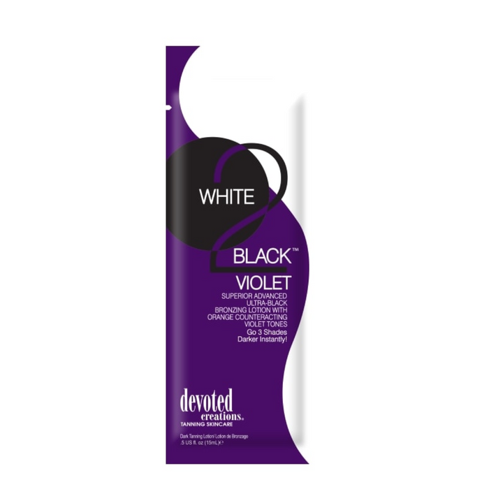 Devoted Creations SOHO White 2 Black Violet